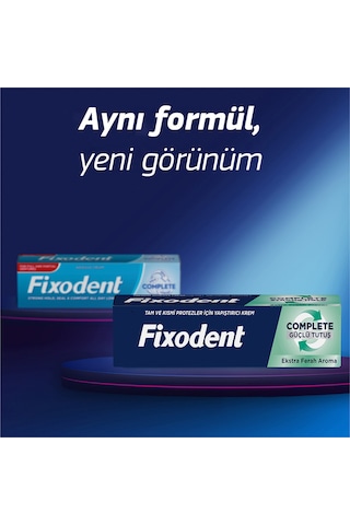 Complete Ekstra Ferah Diş Protezi Yapıştırıcı Krem 47g - 2 Adet