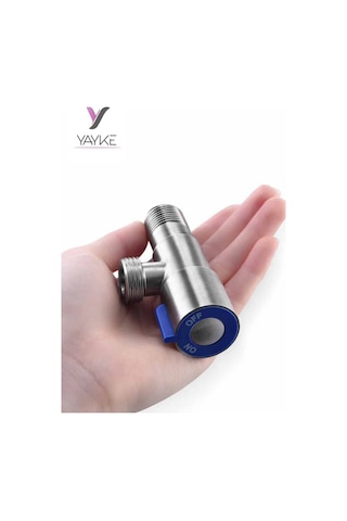 Yayke Ara Musluk Vanası Mutfak Lavabo Giriş 1/2 Krom