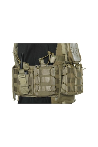 Single Sword Kasırga Tactical Balistik Plaka Takılabilen Açık Cepli Hücum Yeleği 001 Haki
