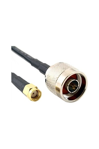 Adet Rg58 N Erkek Fiş Rp-sma Erkek Jak Konnektör Kablosu 5m Fpb7er