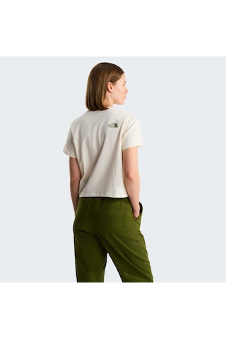 The North Face Flora Embroidered Regular Graphic Kadın Tişört C-the0a8g9qqlıqlı Beyaz