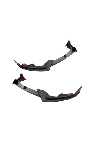 Red Lion Parts Tesla Model Y Juniper 2025+ Uyumlu Ön Tampon Lipi Mat Siyah