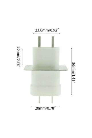 Monyee Mikrodalga Fırın Bileşeni: Manyetik Kontrolcü Soketi Ayakları, Pimli, Kalp Kapsülü Kondansatörlü 10 Adet Diğer