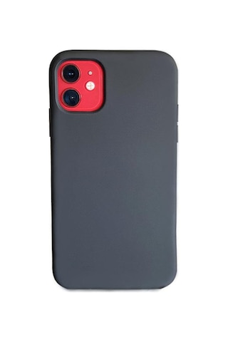 Apple Uyumlu iPhone 11 İle Cappy Silikon Kılıf Pembe Pembe