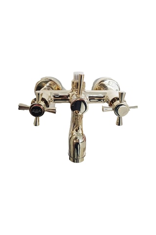 Eca Quadrille Banyo Duş Bataryası Altın Gold 102802230 Altın