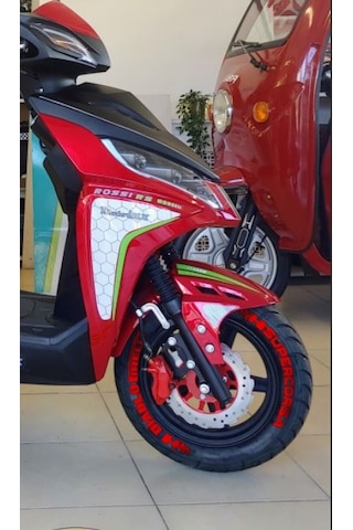 Lastik Yazısı Scooter Lastik Stikeri Motorsiklet 8 Adet