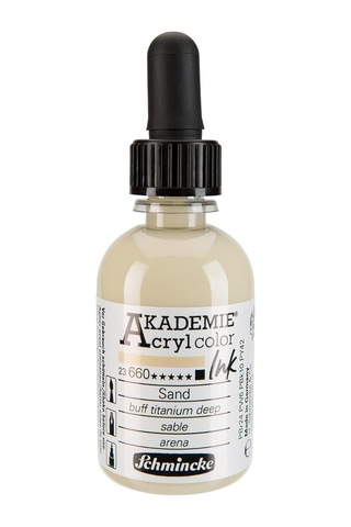 Akademie Akrilik Mürekkep 50 Ml 660 Buff Titanium Deep Diğer