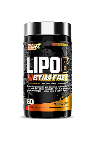 Nutrex Lıpo-6 Stim-free Fat Burner Chromium Free Caffeine İs...