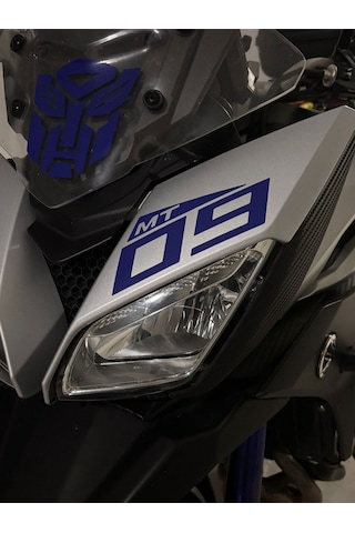 Yamaha Mt 09 Sticker Etiket 18 X 10 Cm Lacivert 1 Adet