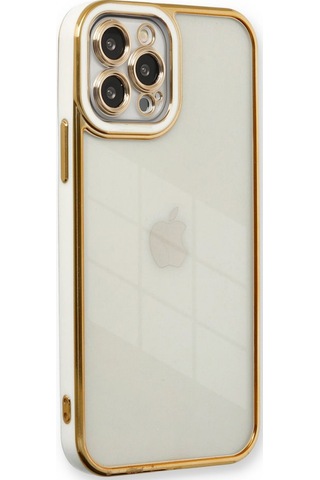 Apple Uyumlu iPhone 12 Pro Kılıf Liva Lazer Silikon Kapak