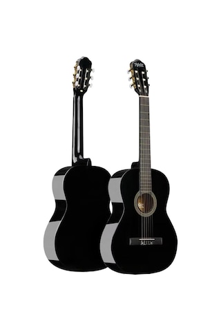 Midex CG-36BK Kaliteli 36 İnç 3/4 Juniur Çocuk Gitarı 8-12 Yaş Arası (Çanta Askı Pena Metod)