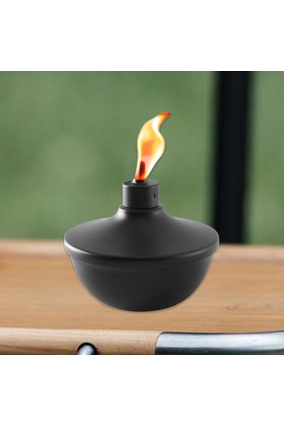 Homyl Parti Bahçesi Peyzajı Için Fitil Ve Kapaklı Metal Masa 1 Parça