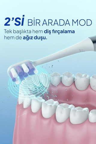 Probiwash Go 2in1 Elektrikli Diş Fırçası-ağız Duşu/ikisi Bir Teknoloji