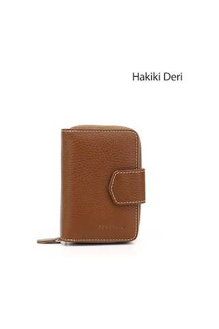 Gönderi(R) Gönderi R Kadın Tabaya Vizon Dikey Hakiki Deri Cüzdan Ddzx22906240 Vizon - Taba