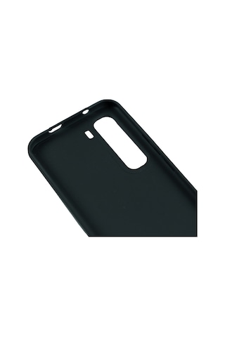 İnfinix Hot 60 Pro Plus Kılıf Mkst Biye Silikon - Siyah Siyah