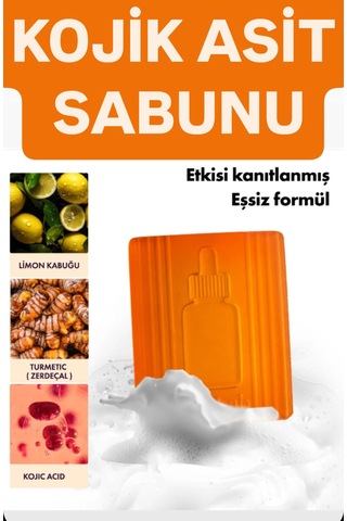 Kojik Asit Sabunu Zerdeçal Içerikli Özel120 G