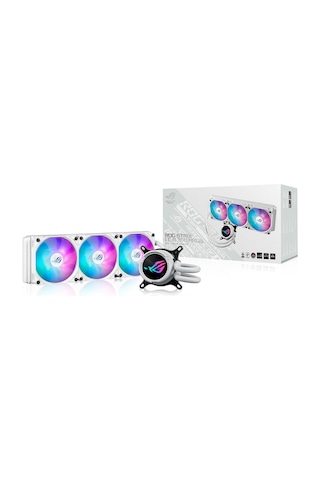 Asus Rog Strix LC III 360 ARGB 360 MM AMD-Intel Uyumlu İşlemci Sıvı Soğutucu Beyaz