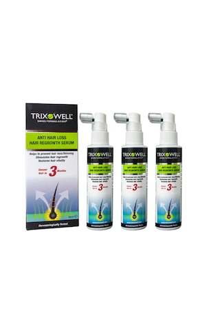 Trixowell Saç Dökülmesine Karşı Serum 3 x 60 ML