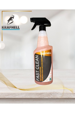 Fast Clean Yüzey Temizlik Solüsyonu Hijyenik Masa Tezgah Cam Ve Ayna Temizleyici 750ml