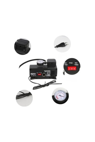 250 Psi Kompresör, 220 Volt-12 Volt Oto Pompası