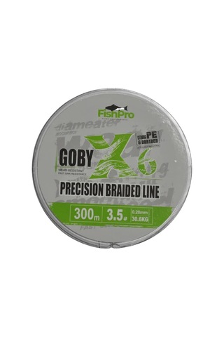 Fishpro Goby 6x 300 Mt Dark Green Örgü İp Misina 0.28