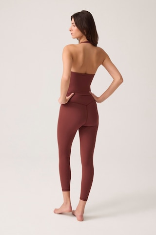 Los Ojos X Ece Bordo Yüksek Bel Spor Tayt Mono Leggings Bordo