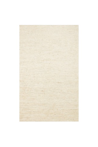 Bespoky Soumak Plain Ivory Modern Salon Halısı Dış Mekan