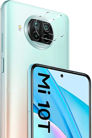 Xiaomi Mi 10T Lite Kamera Lens Koruyucu Nano Cam Şeffaf Tam Kaplama