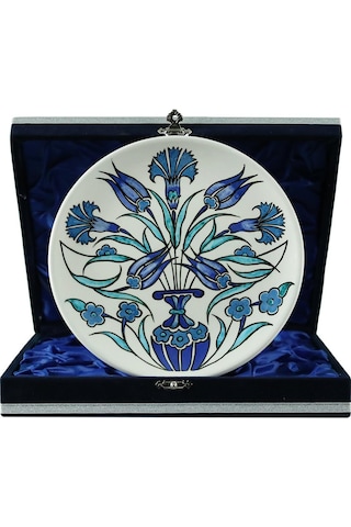 E38 El İşçiliği Çini Tabak 20 Cm - 6406