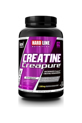 Hardline Nutrition Creapure 120 Kapsül Creatine 60 Servis Kreatin
