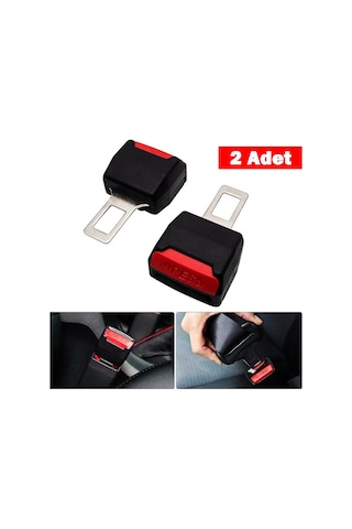 Emniyet Kemeri Yükseltici Konfor Emniyet Kemeri Uzatıcısı Kırılmaz 2 Adet