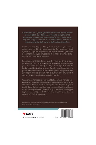 Bir Yaşdönümü Rüyası - Erendiz Atasü - Can Yayınları