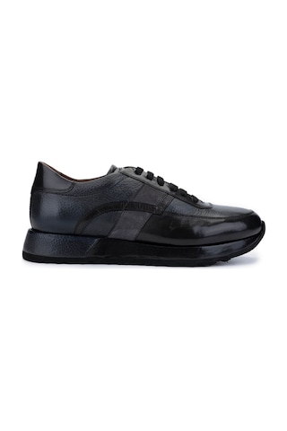 Tamer Tanca Erkek Hakiki Deri Gri Sneakers & Spor Ayakkabı 477 49482 Erk Ayk Y25 Grı Gri