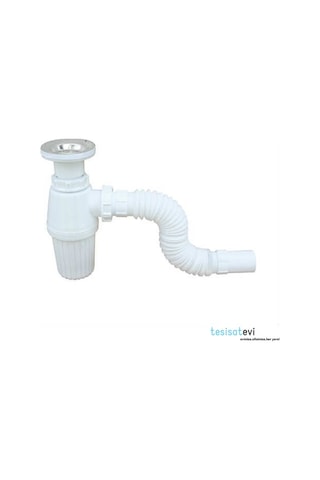 Gama Taslı Körüklü Lavabo Sifonu - Taslı Lavabo Sifonu - Sifon
