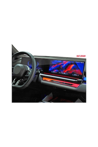 Bmw 420i Gösterge Panel Ve Bilgi Ekran Uyumlu Mat Ekran Koruyucu