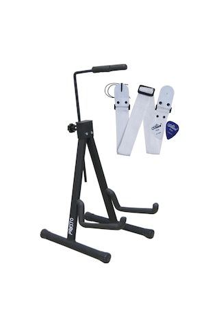 Presto Prs01-Sd Sap Dayamalı Gitar Standı Sehpası ve Gitar Askısı