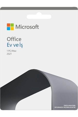 Microsoft Office 2021 Ev Ve Iş Türkçe Kutu Ömür Boyu Lisans Pc/Ma (561123343)