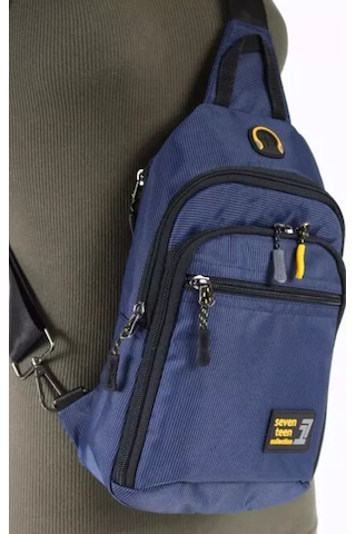Ogdo - Göğüs, Sırt Çantası - Body Bag - 4980 Lacivert