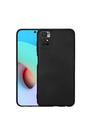 Xiaomi Redmi Note 11 Global Kılıf Yumuşak Silikon Kamera Korumalı Lansman Systemcom Siyah