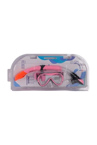 701-56 Maske Snork Silikon Set Temp İç Box 6 Çok Renkli