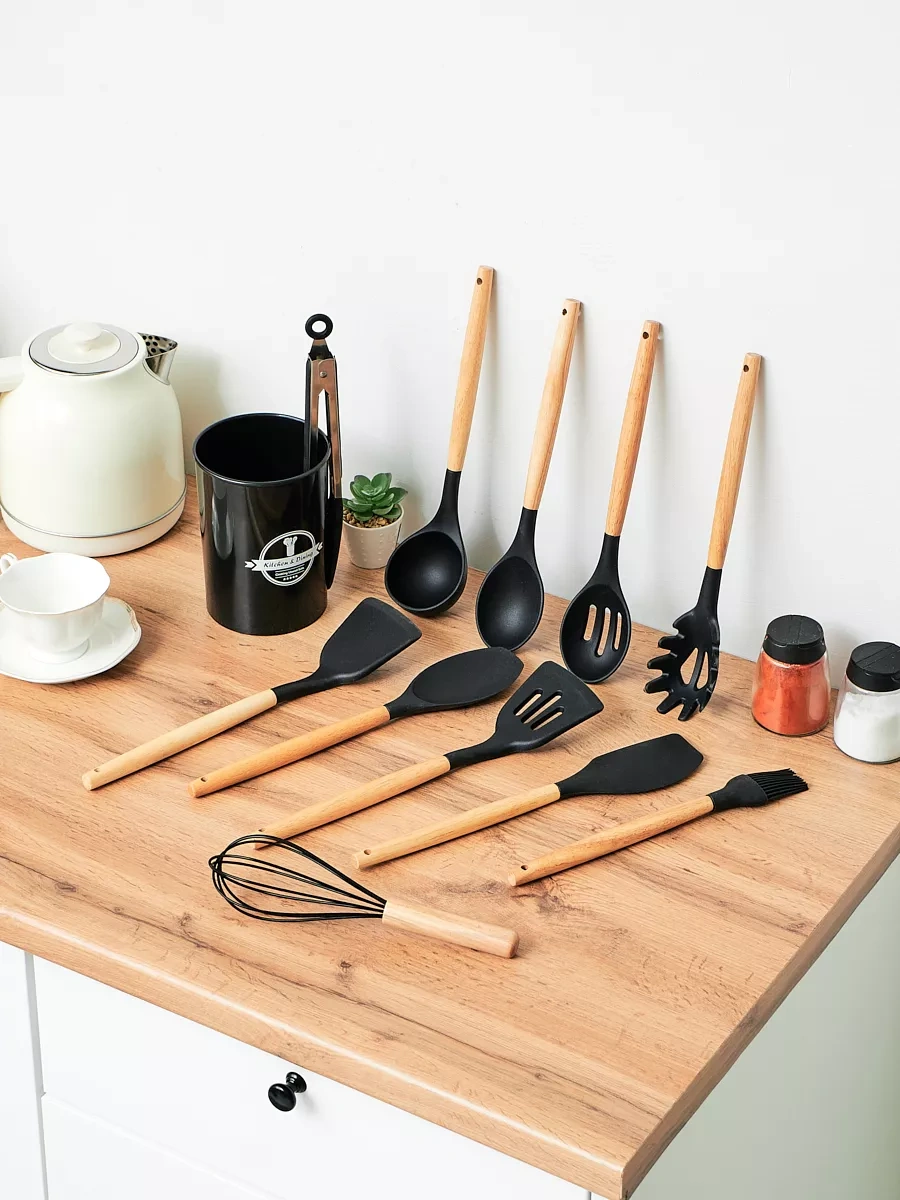 Progres Chop Mutfak Spatulası 130170565 Siyah