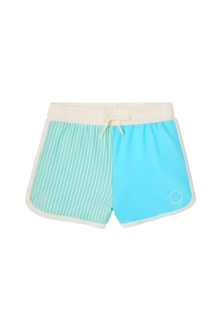 Kietla Uv Korumalı Yüzme Şortu Blue Striped Mavi