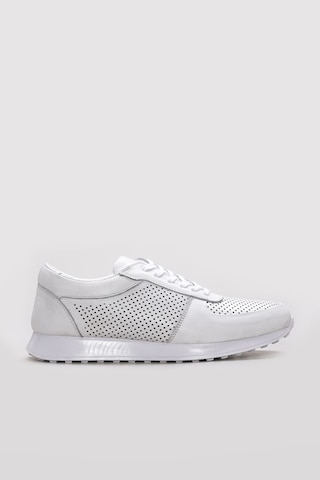 Fast Step Hakiki Deri Erkek Casual Ayakkabı 951ma557 Beyaz