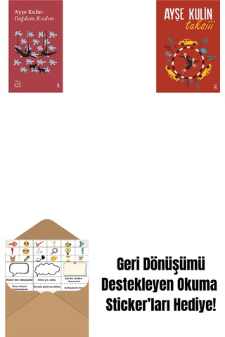Everest Açıkhava 19 - Doğdum. Kızdım + Taksiii + Okuma Sticker'ları