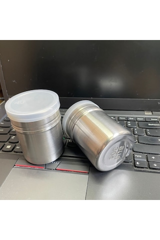 Wezone 304 Paslanmaz Çelik Toz撒粉 Kavanozu - Mesh Ağı İle均匀 Dağıtım, Kahve, Baharat Ve Bahar İçin Uygun, 6.3 8 Boyut Diğer