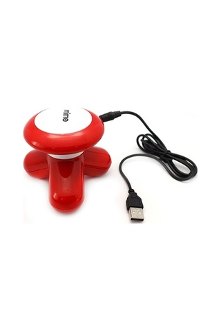 Büro Ev Ofis Personel Bakımı İçin Mini Masaj Aleti Gri