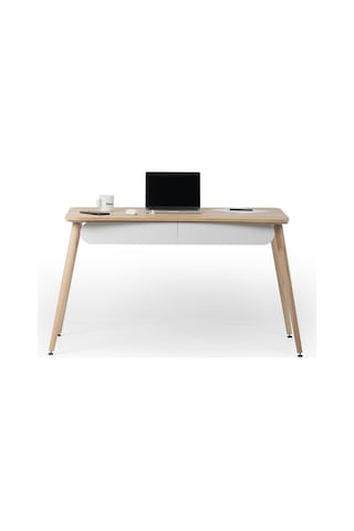 Çalışma Masası Flora Logo Bilgisayar / Öğrenci Çalışma Masası Meşe Gçö-03 Meşe