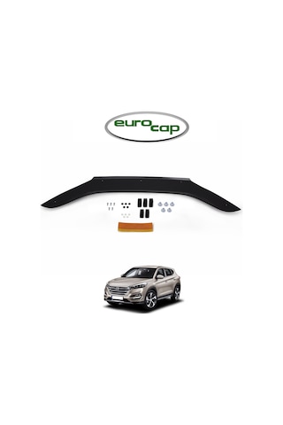 Eurocap Hyundai Tucson Ön Kaput Koruma Rüzgarlık 3Mm Abs 2016-›