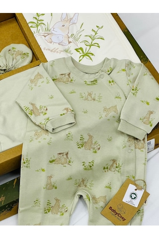 Baby Cosy Organik 10 Lu Hastane Cıkısı Yesil