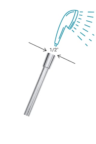 Roca Silver Flex 1,5m Pvc El Duşu Hortumu Gri - Gümüş